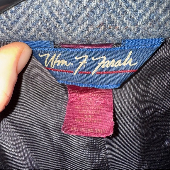 100% Pure Wool 44L Wm.F.Farah Suit Jacket - Picture 4 of 7